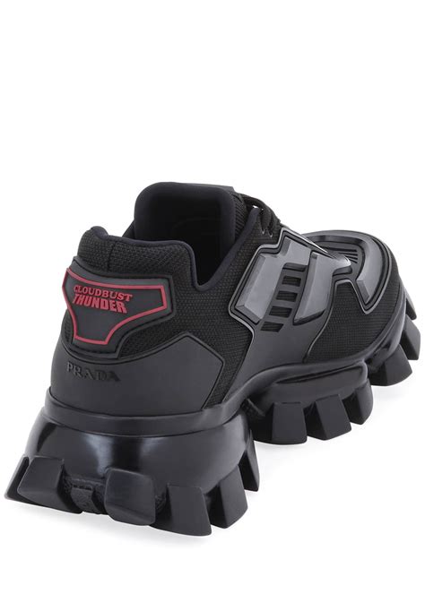 prada mens cloudbust sneakers|Prada cloudbust thunder price.